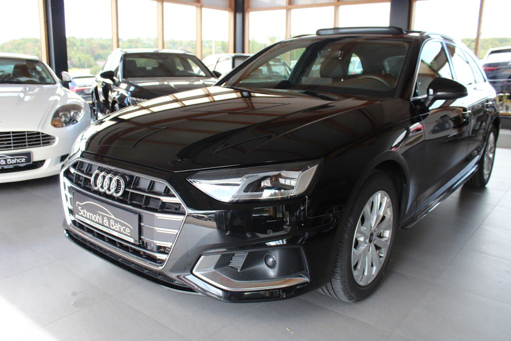 Audi A4 2023 г. Чёрный, пробег 42000 км