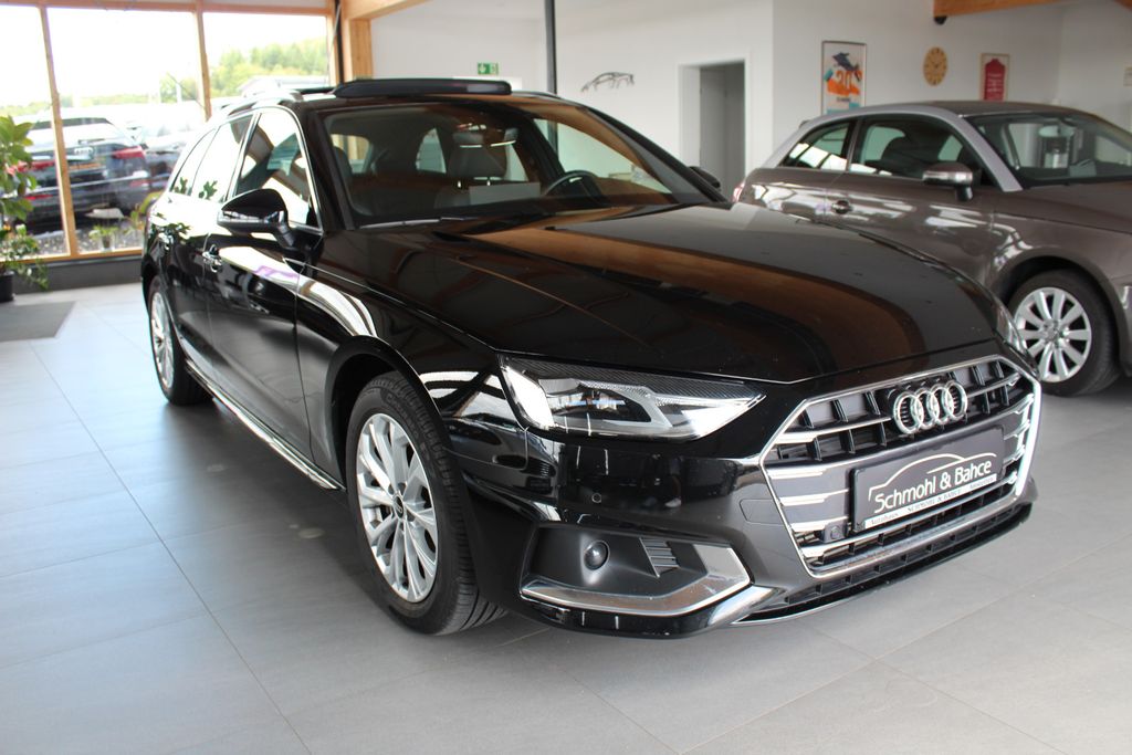 Audi A4 2023 г. Чёрный, пробег 42000 км
