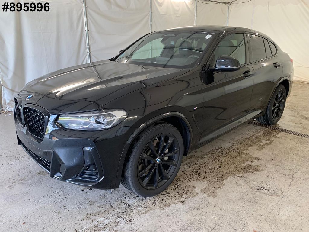 BMW X4 2025 г. Чёрный, пробег 41555 км
