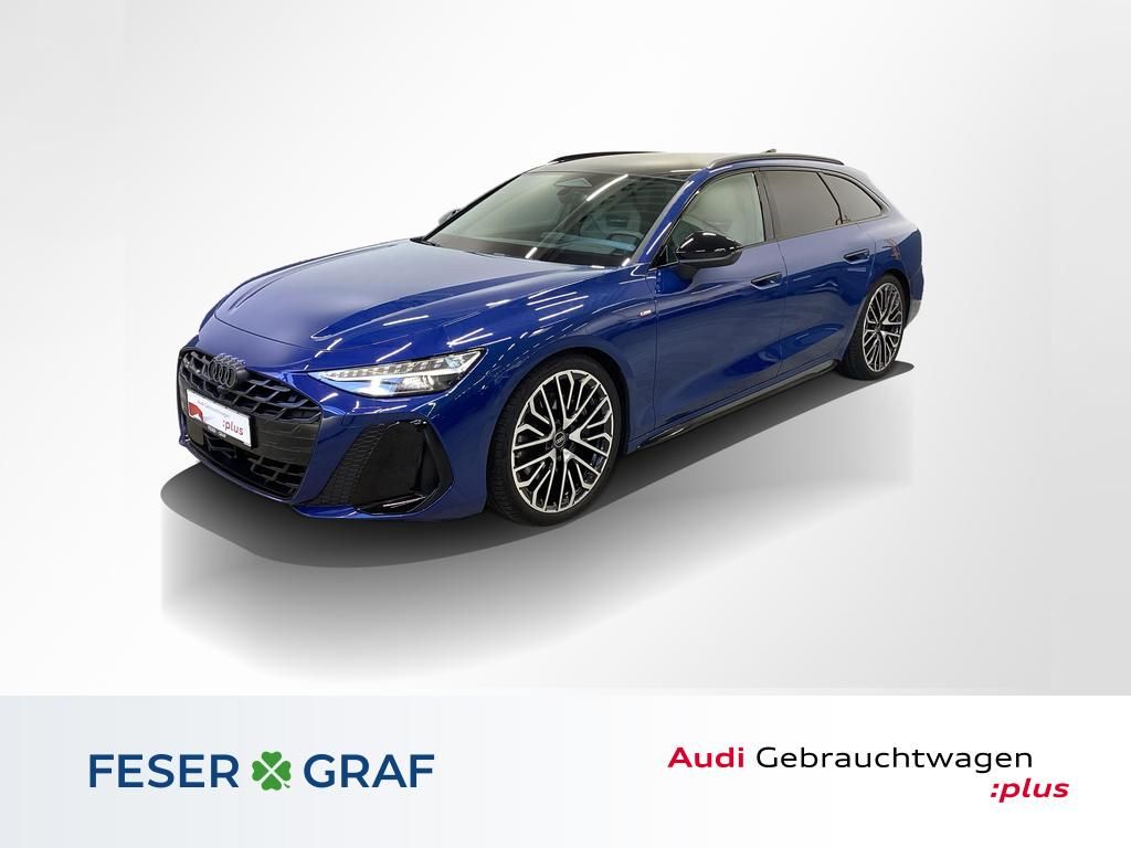 Audi A6 2025 г. Синий, пробег 12702 км