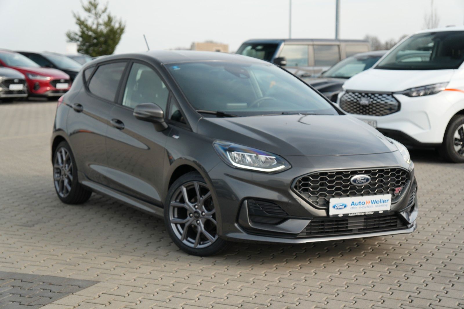 Ford Fiesta 2022 г. Серый, пробег 55381 км