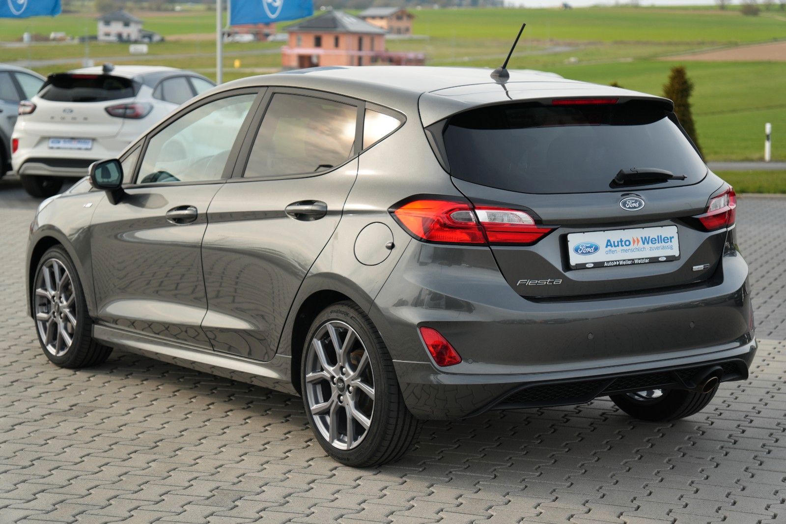 Ford Fiesta 2022 г. Серый, пробег 55381 км