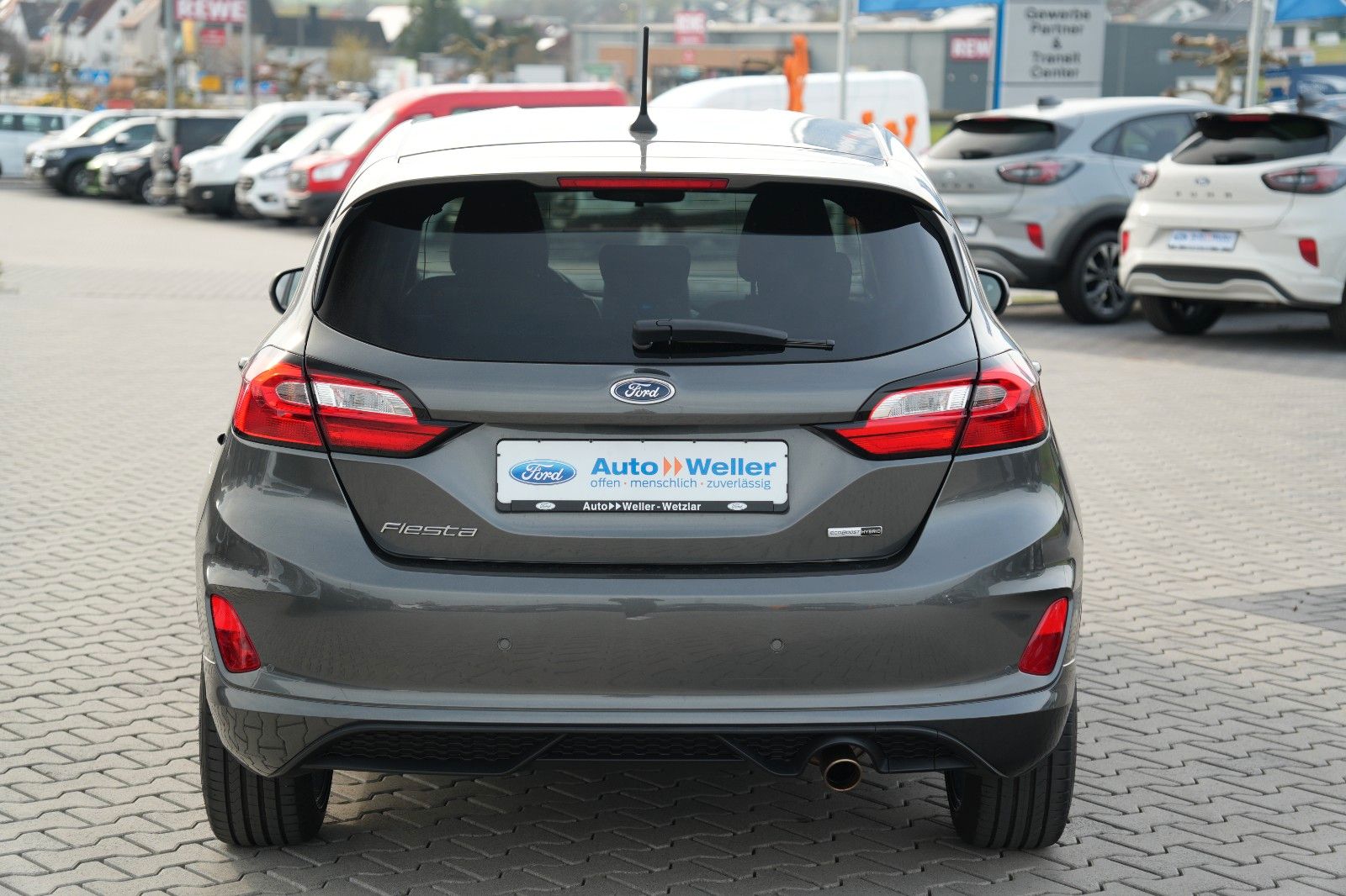 Ford Fiesta 2022 г. Серый, пробег 55381 км