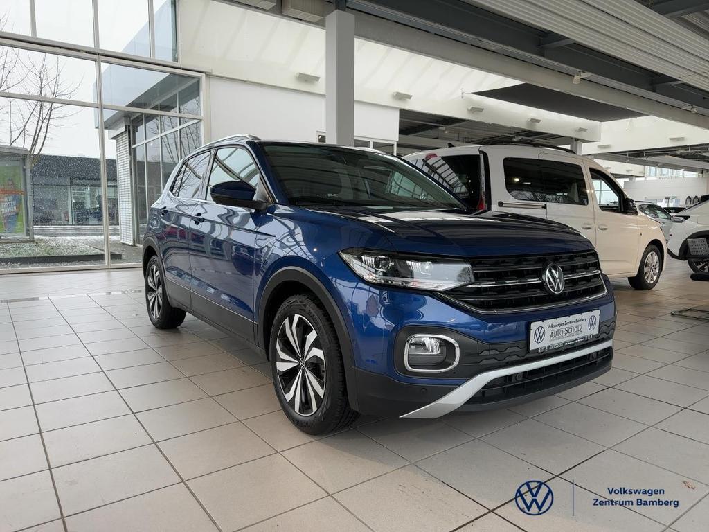 Volkswagen T-Cross 2024 г. Синий, пробег 42000 км