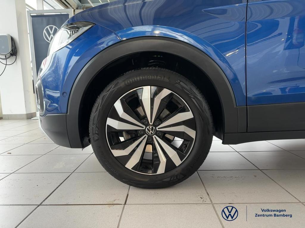 Volkswagen T-Cross 2024 г. Синий, пробег 42000 км