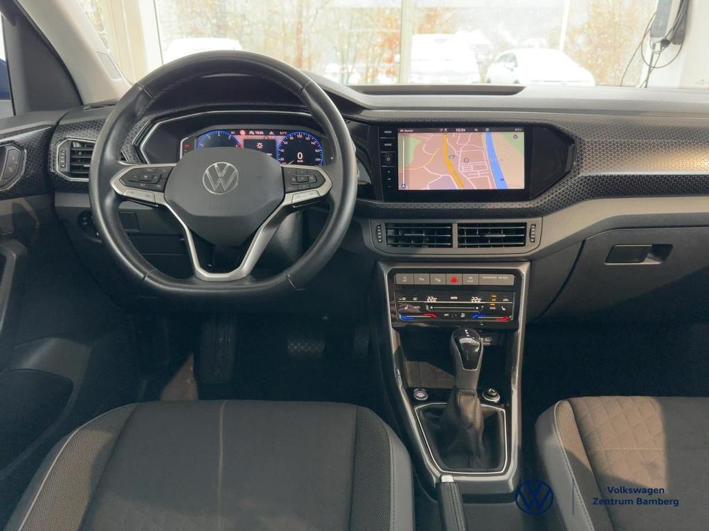 Volkswagen T-Cross 2024 г. Синий, пробег 42000 км