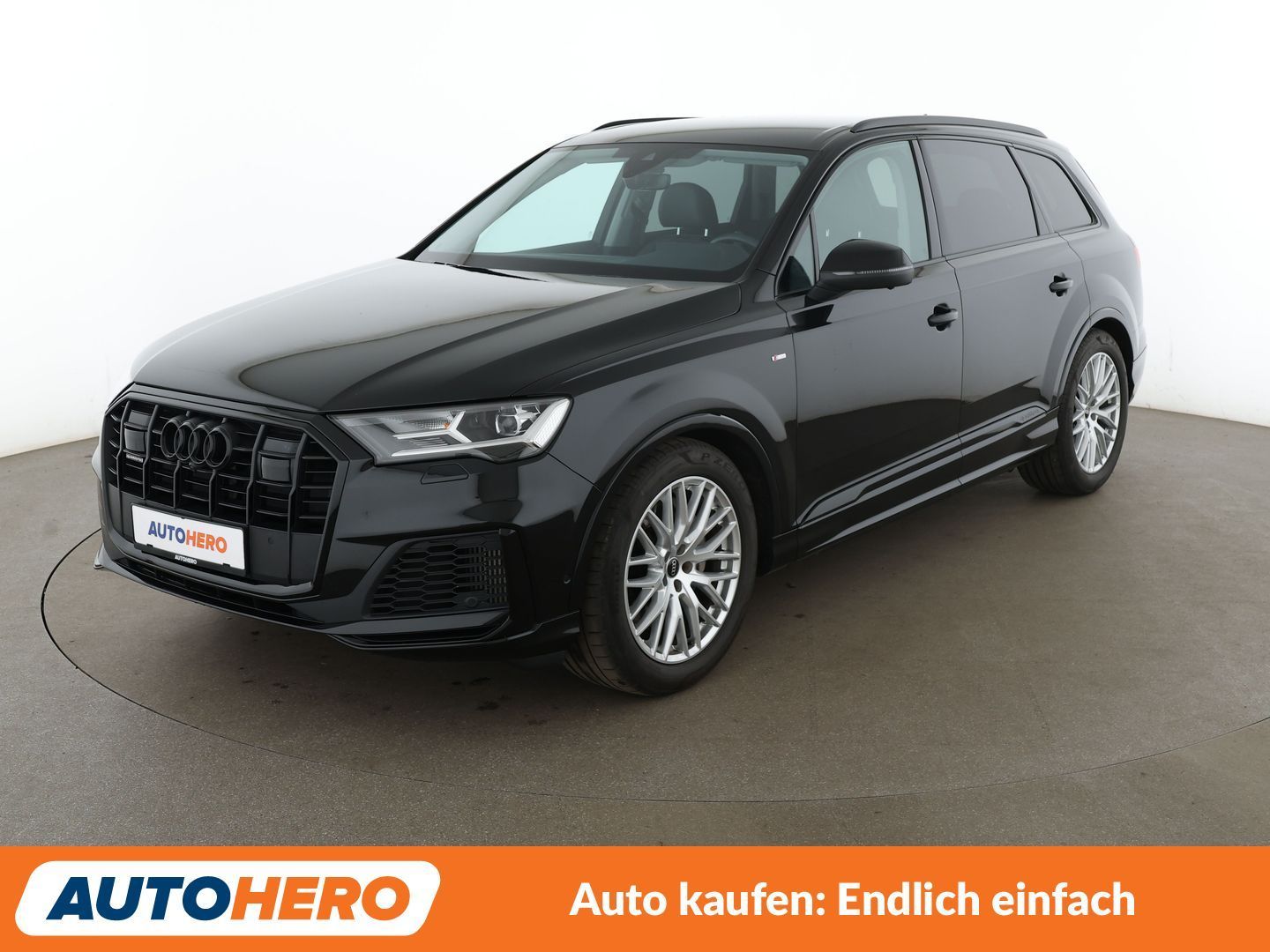 Audi Q7 2023 г. Чёрный, пробег 36003 км