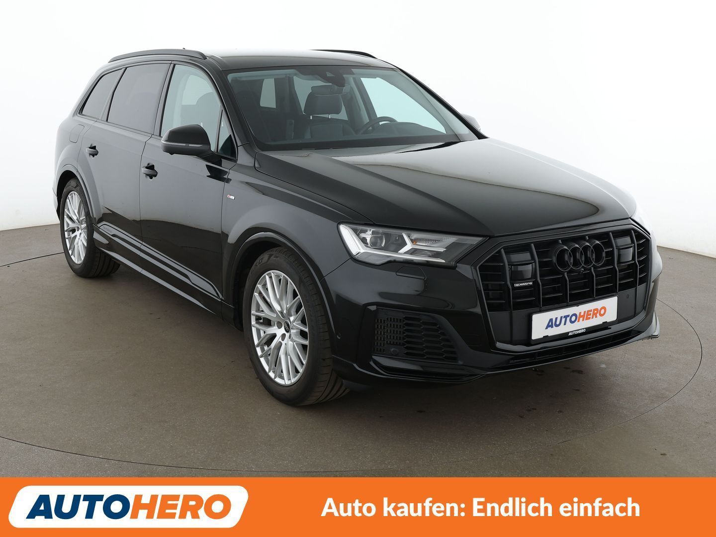 Audi Q7 2023 г. Чёрный, пробег 36003 км
