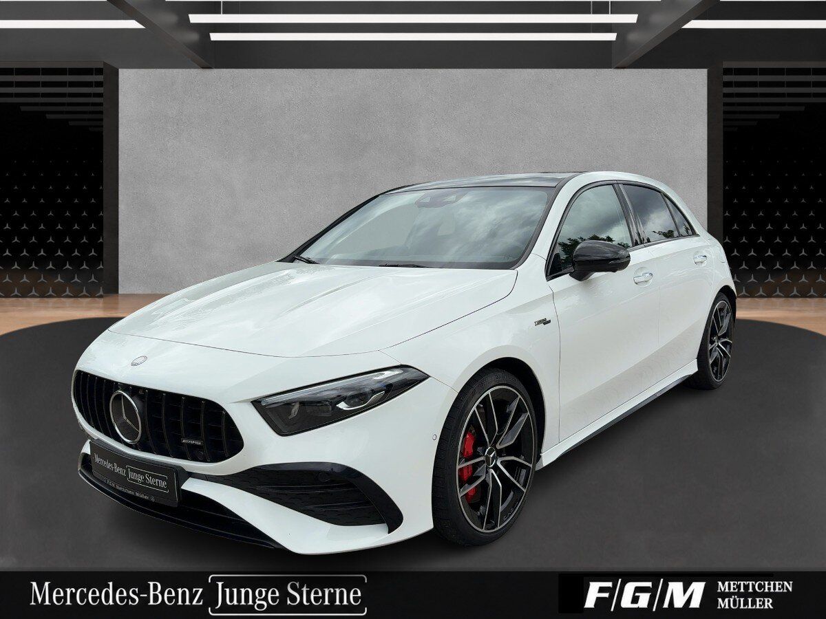 Mercedes-Benz A 35 AMG 2023 г. Белый, пробег 57112 км