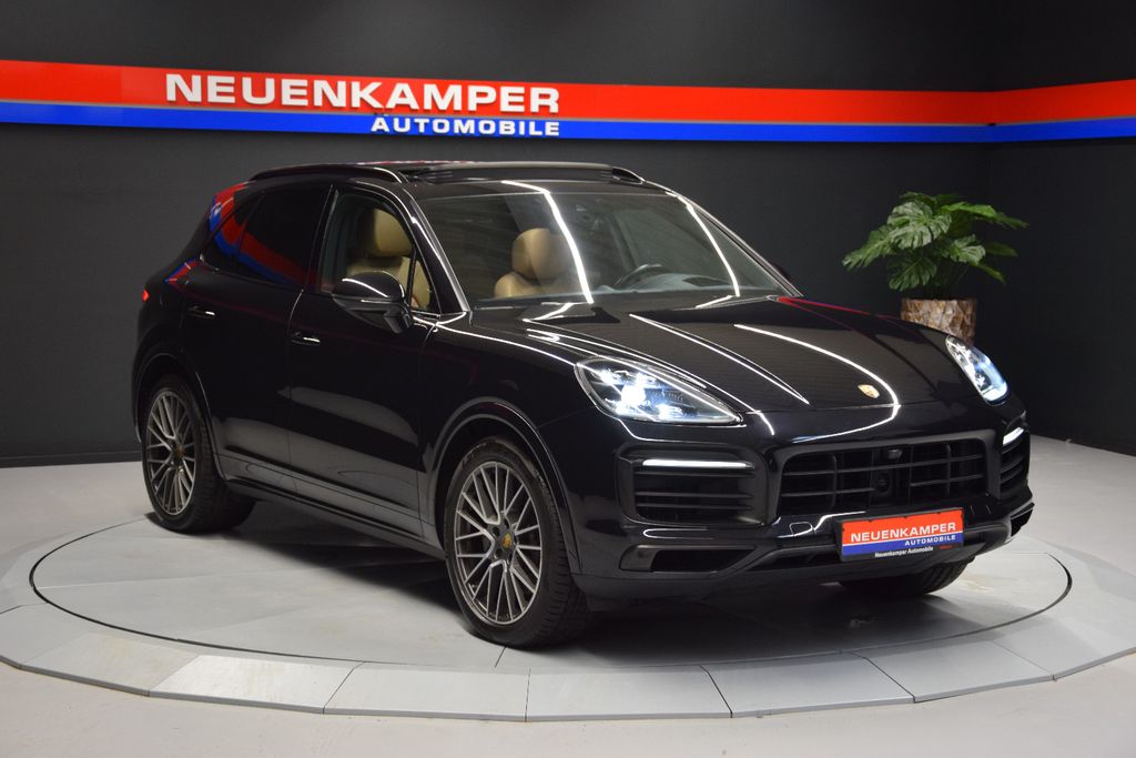 Porsche Cayenne 2021 г. Чёрный, пробег 56600 км