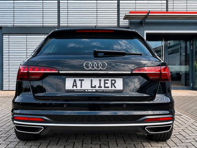 Audi A4 2023 г. Чёрный, пробег 49863 км