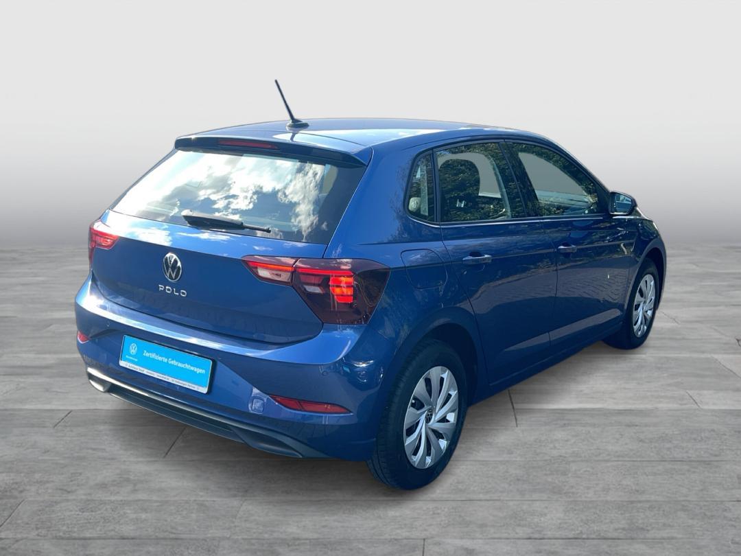 Volkswagen Polo 2022 г. Синий, пробег 31789 км