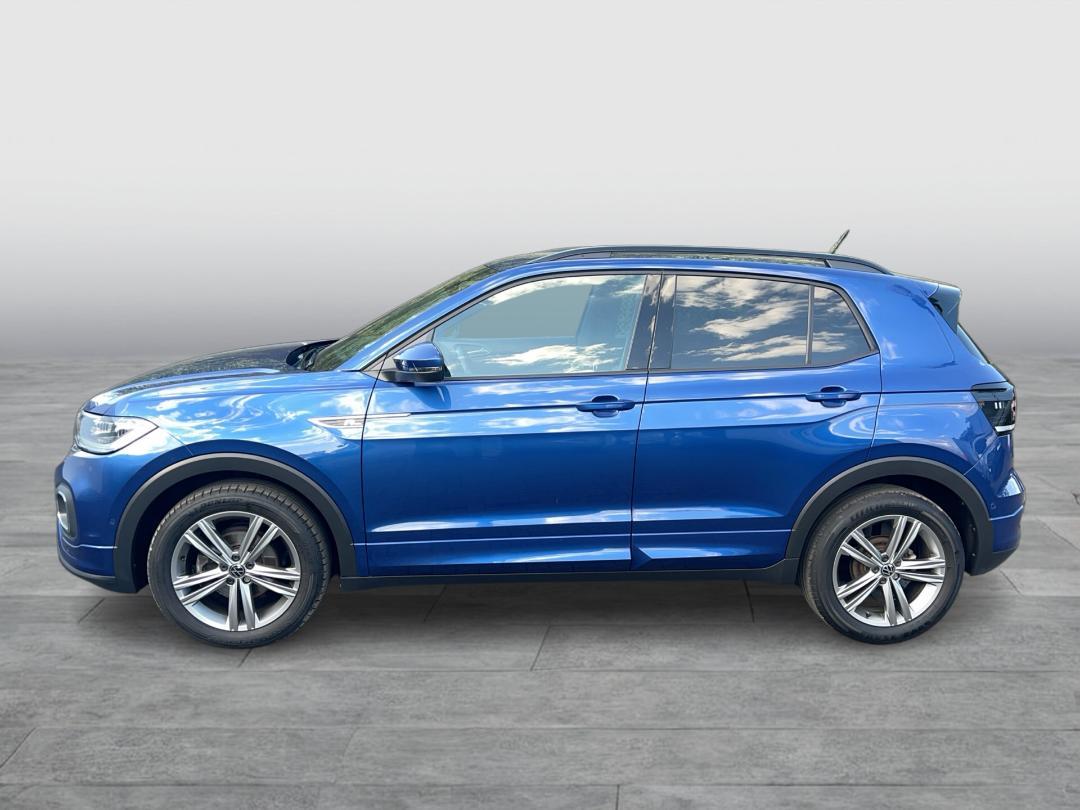 Volkswagen T-Cross 2023 г. Синий, пробег 58988 км