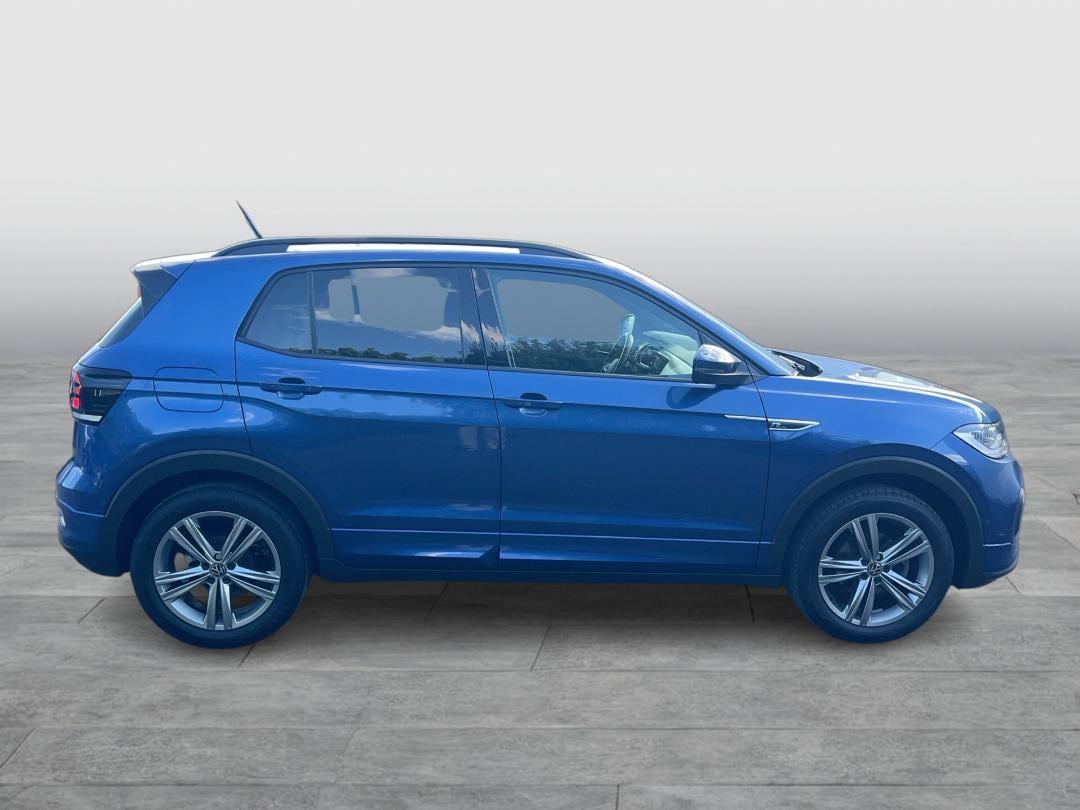 Volkswagen T-Cross 2023 г. Синий, пробег 58988 км