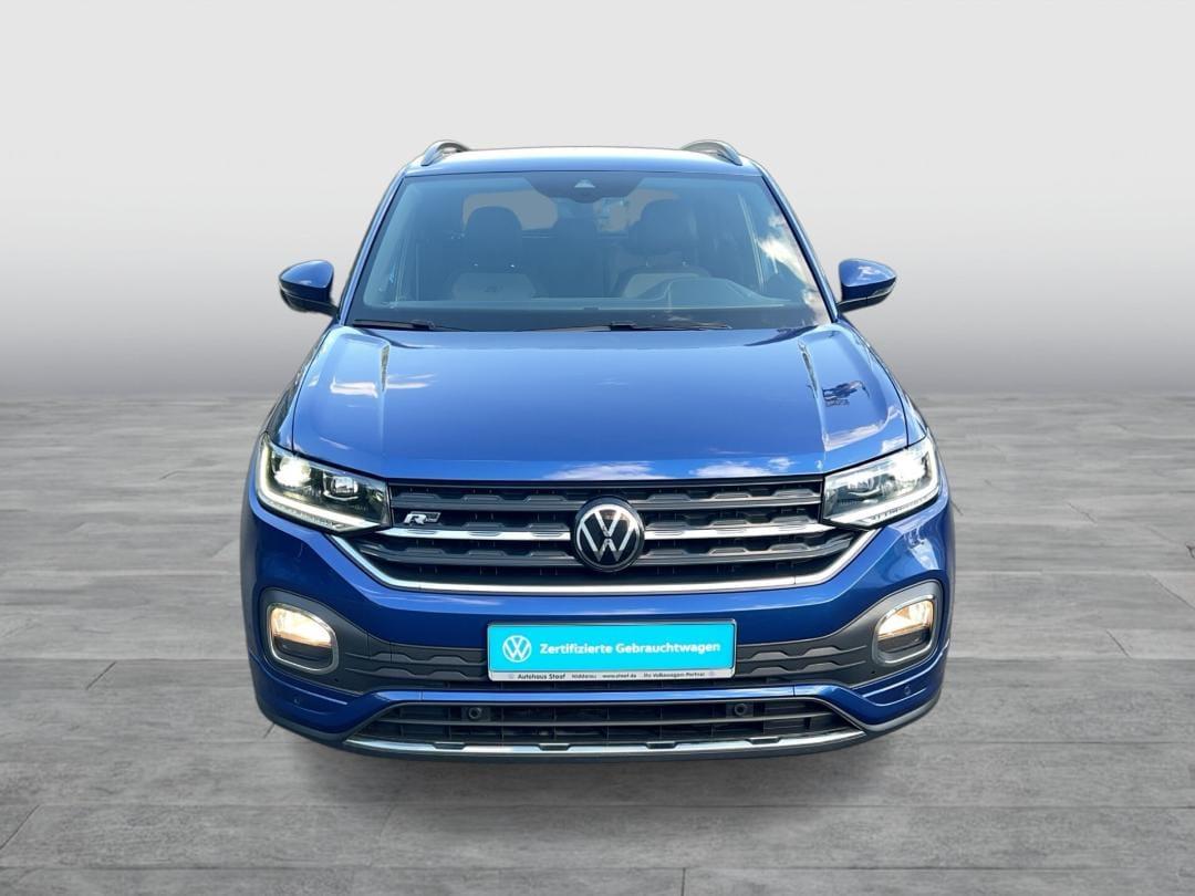 Volkswagen T-Cross 2023 г. Синий, пробег 58988 км