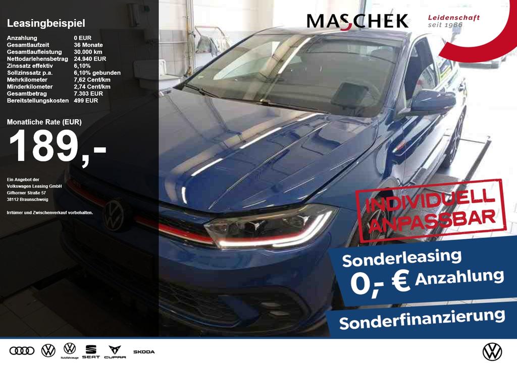 Volkswagen Polo 2024 г. Синий, пробег 26800 км