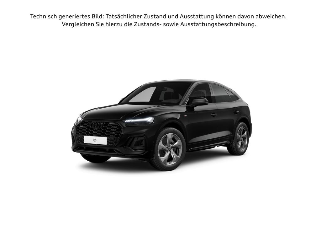 Audi Q5 2025 г. Чёрный, пробег 14212 км