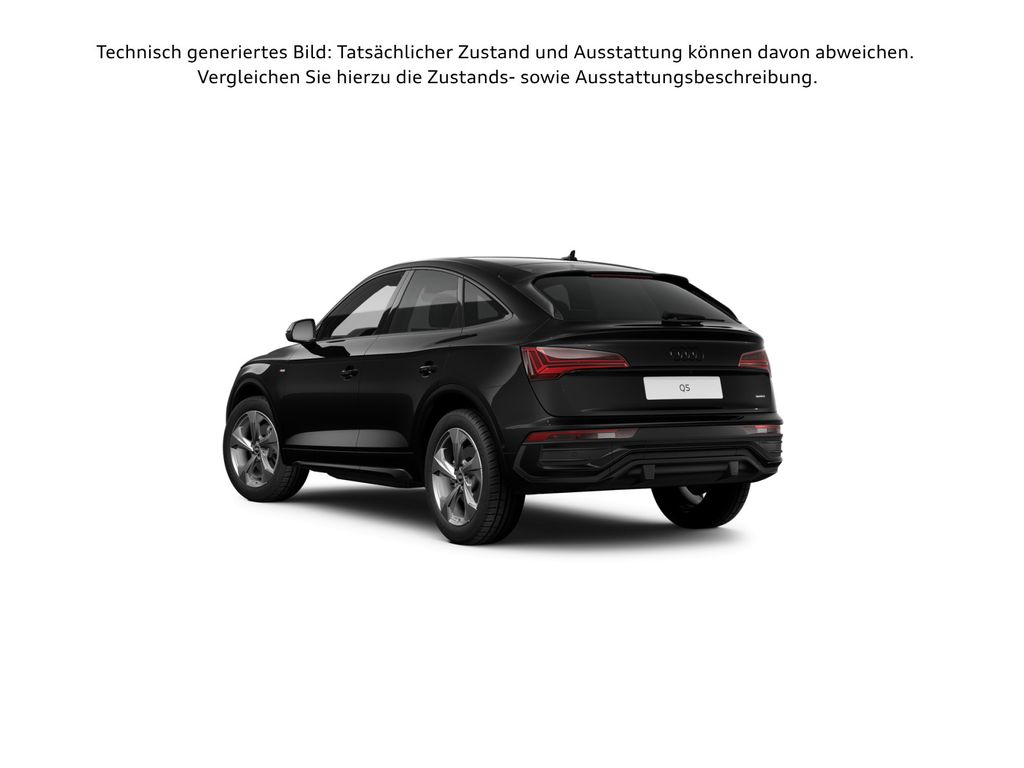 Audi Q5 2025 г. Чёрный, пробег 14212 км