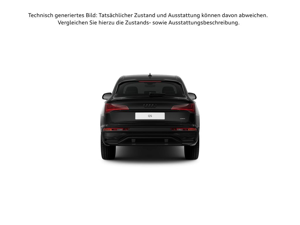 Audi Q5 2025 г. Чёрный, пробег 14212 км