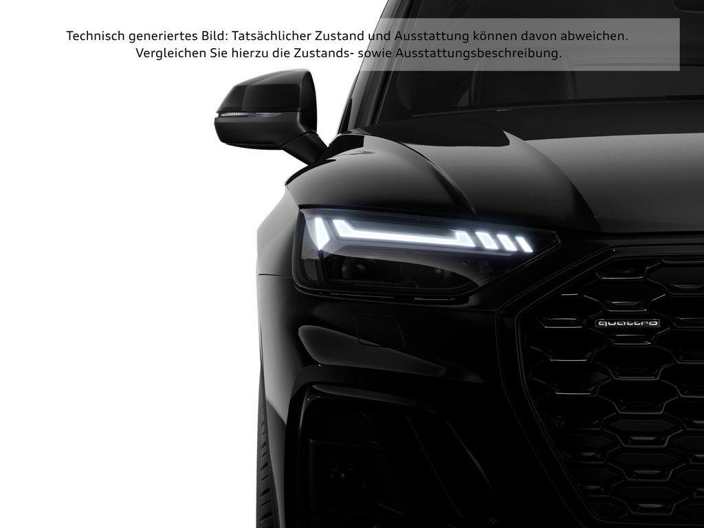 Audi Q5 2025 г. Чёрный, пробег 14212 км