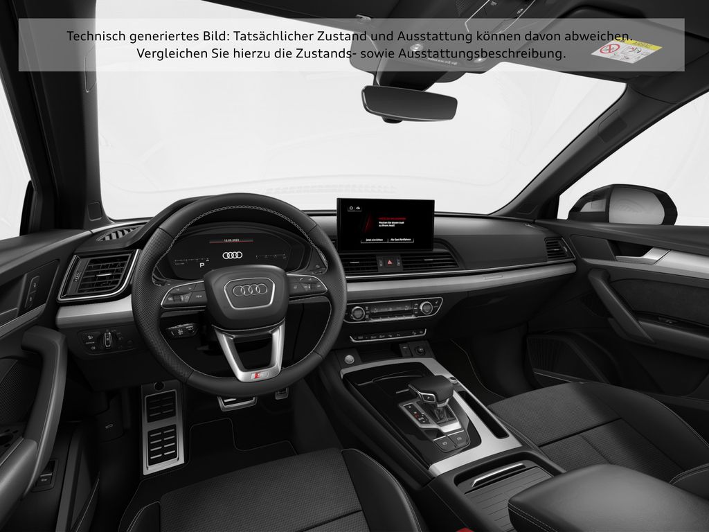 Audi Q5 2025 г. Чёрный, пробег 14212 км
