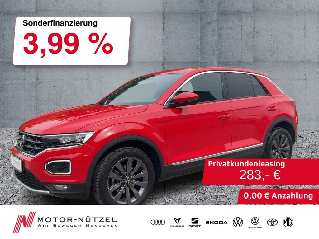 Volkswagen T-Roc 2021 г. Красный, пробег 59277 км