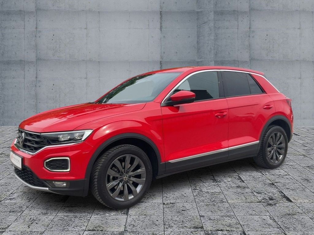 Volkswagen T-Roc 2021 г. Красный, пробег 59277 км
