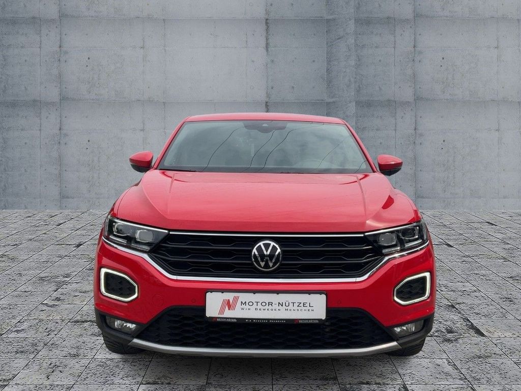 Volkswagen T-Roc 2021 г. Красный, пробег 59277 км
