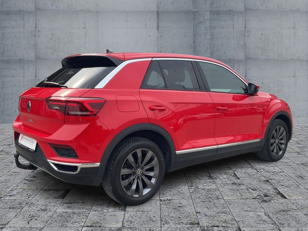 Volkswagen T-Roc 2021 г. Красный, пробег 59277 км