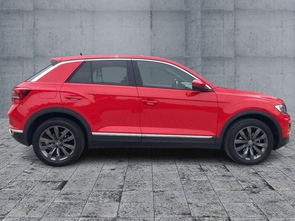Volkswagen T-Roc 2021 г. Красный, пробег 59277 км