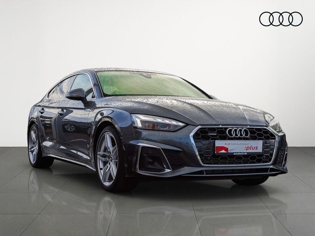 Audi A5 2023 г. Серый, пробег 53890 км