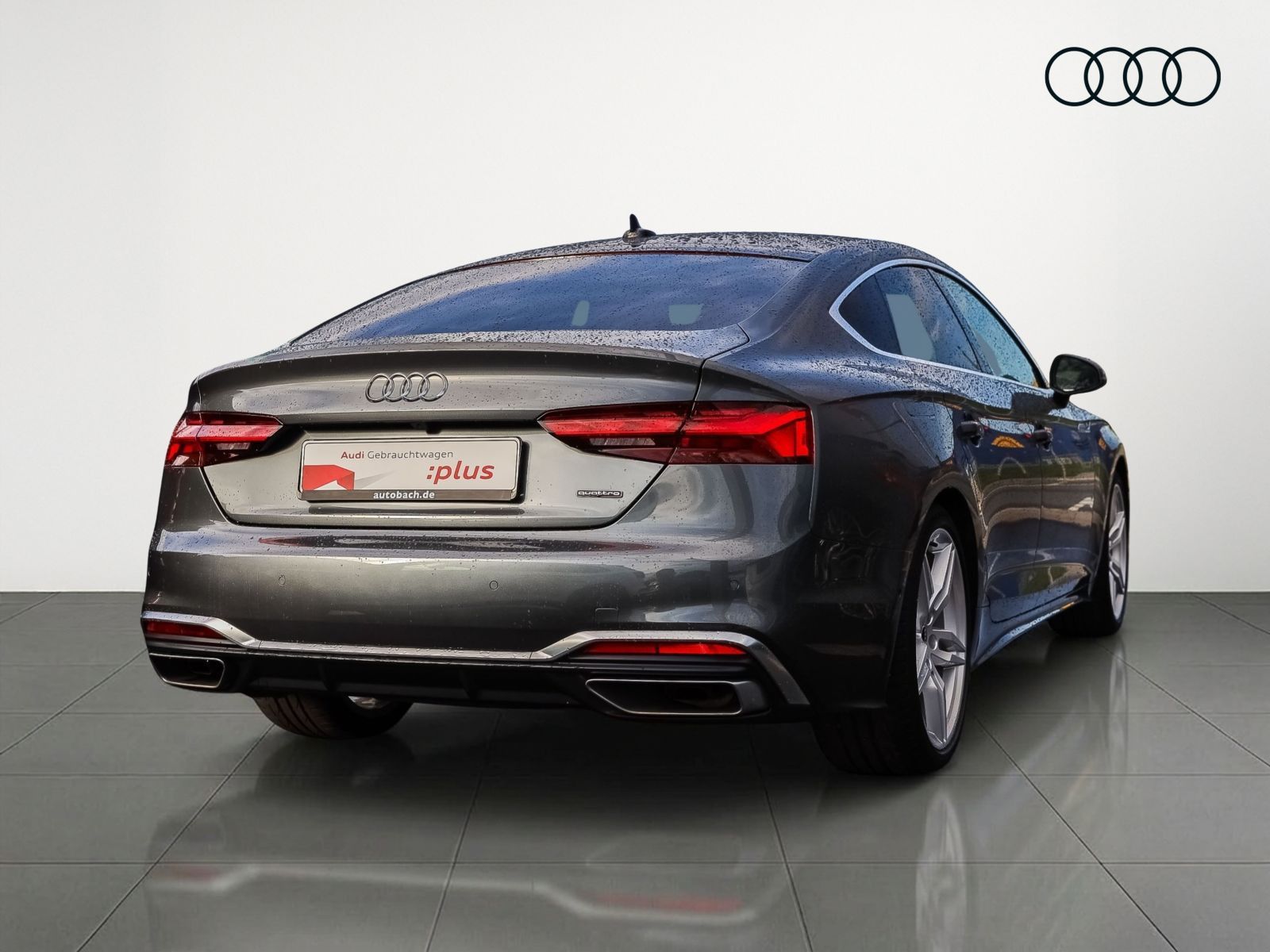 Audi A5 2023 г. Серый, пробег 53890 км