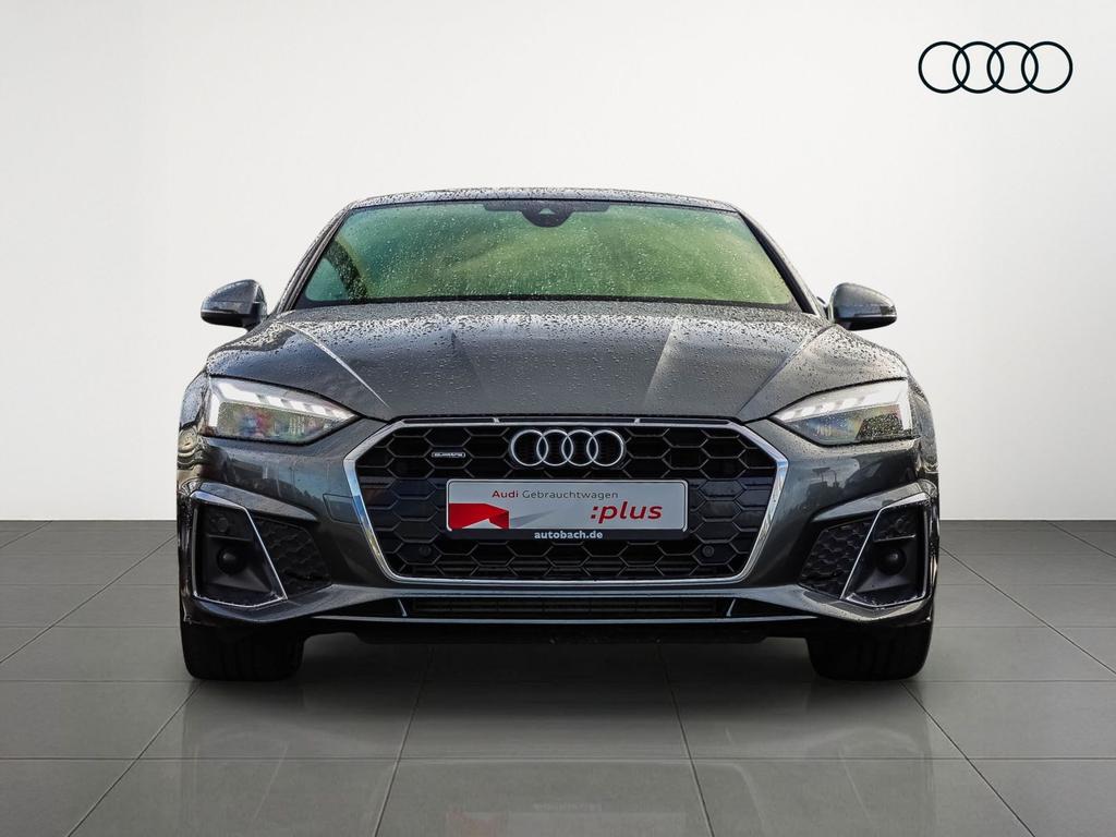 Audi A5 2023 г. Серый, пробег 53890 км