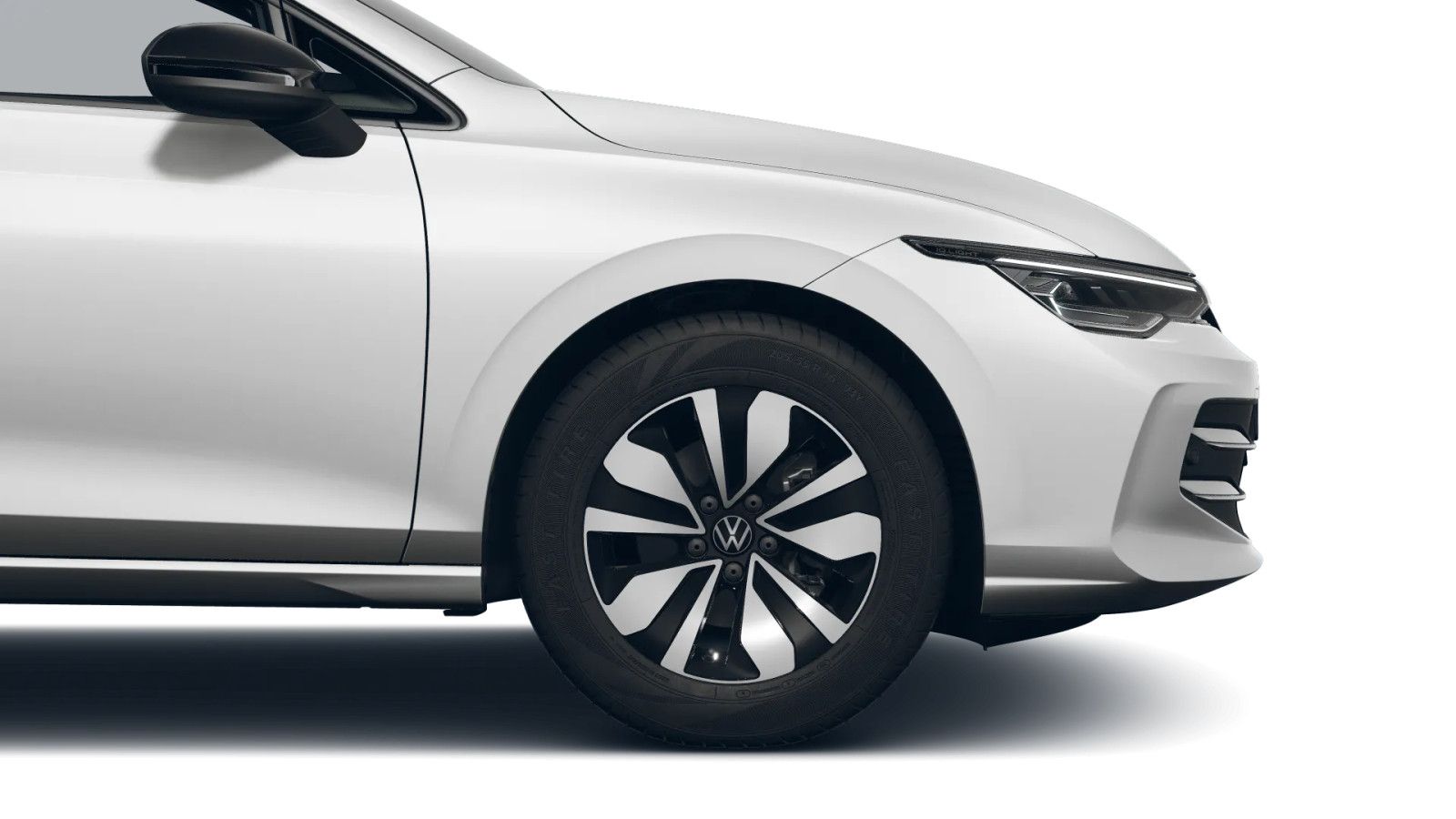 Volkswagen Golf 2025 г. Белый, пробег 25439 км
