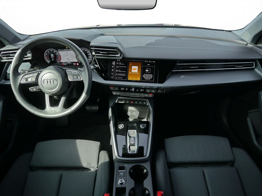 Audi A3 2025 г. Чёрный, пробег 34081 км