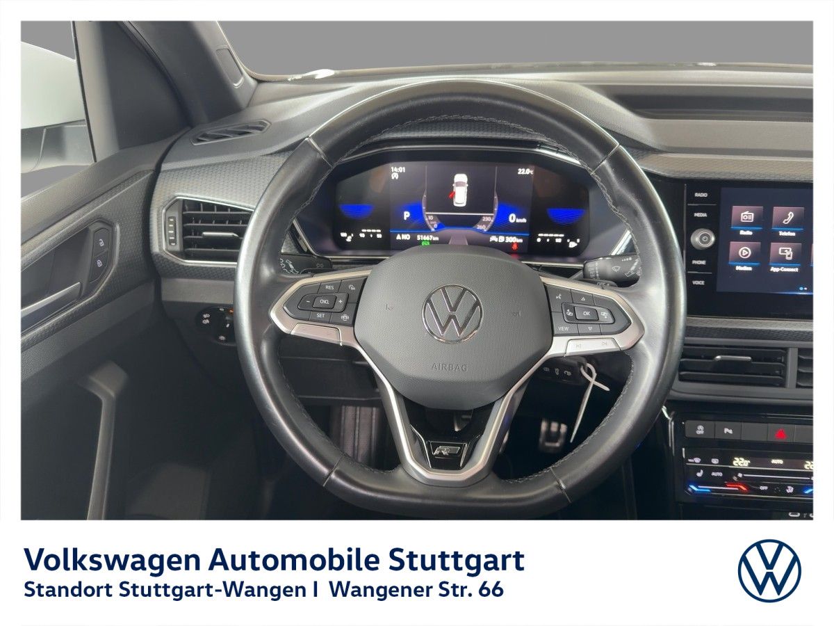 Volkswagen T-Cross 2023 г. Белый, пробег 51660 км