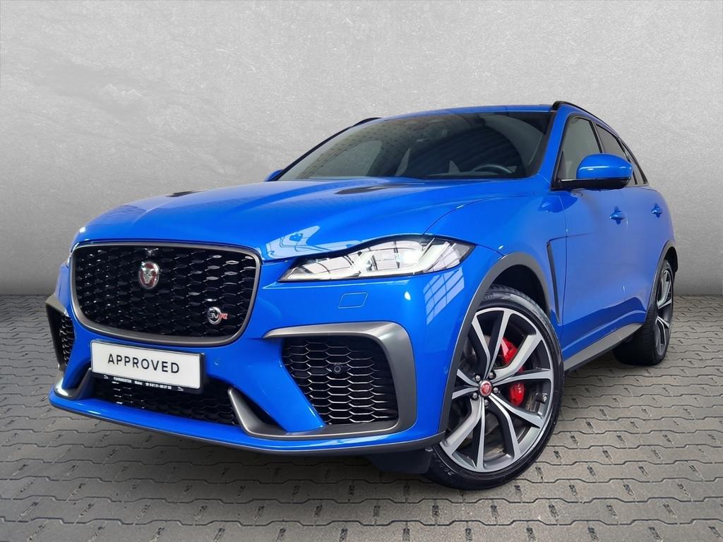 Jaguar F-Pace 2022 г. Синий, пробег 44300 км
