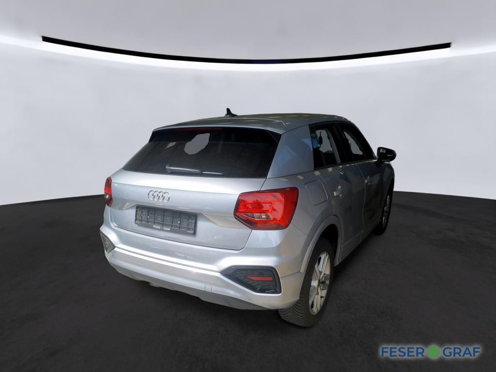 Audi Q2 2023 г. Серебристый, пробег 45663 км