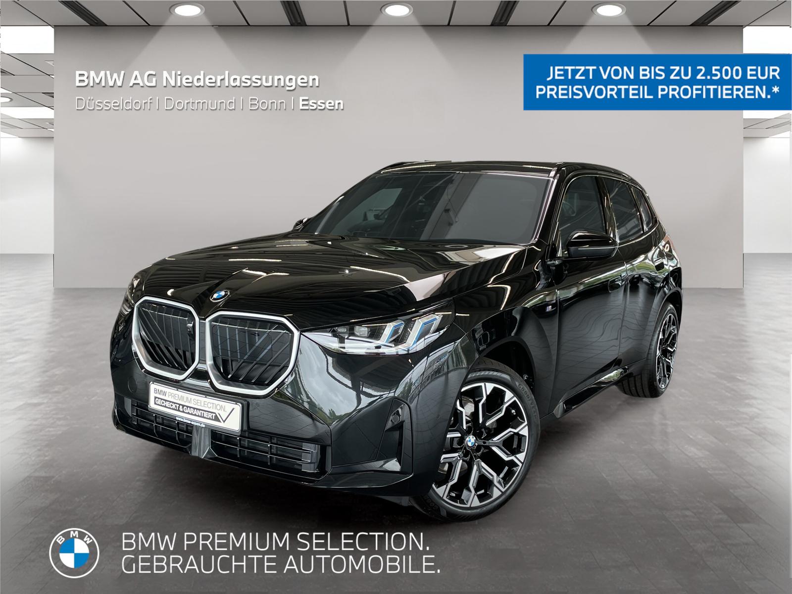 BMW X3 2025 г. Чёрный, пробег 17937 км