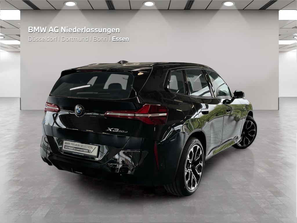 BMW X3 2025 г. Чёрный, пробег 17937 км