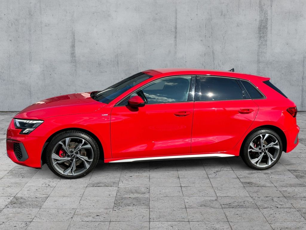 Audi A3 2022 г. Красный, пробег 47191 км