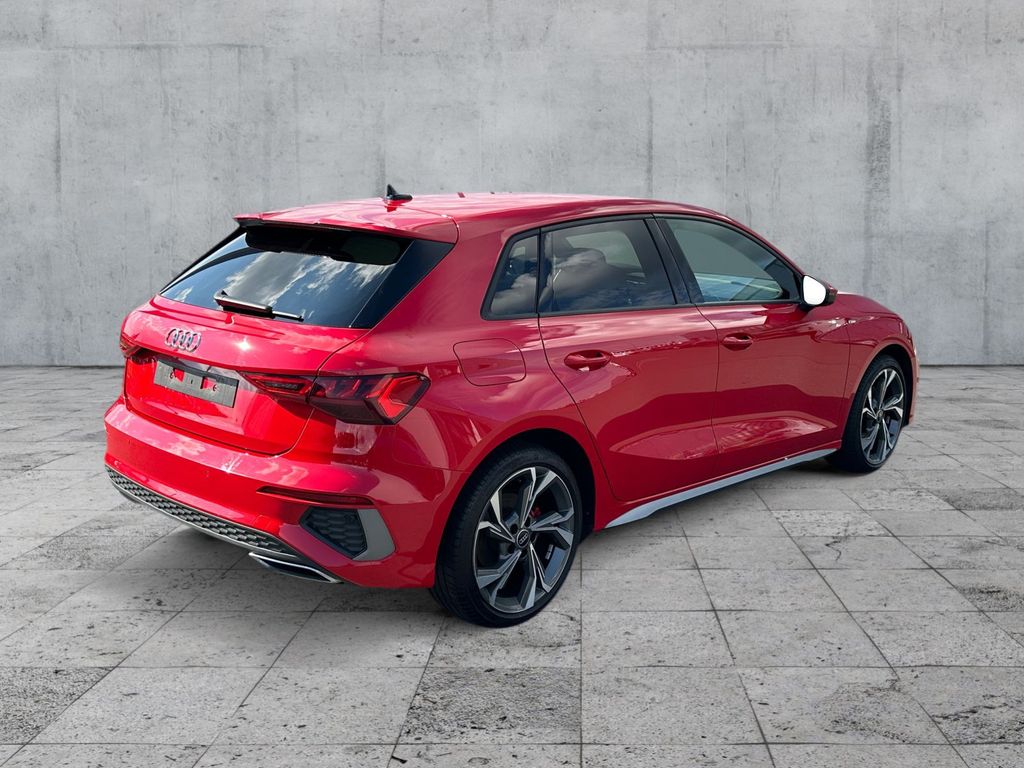 Audi A3 2022 г. Красный, пробег 47191 км