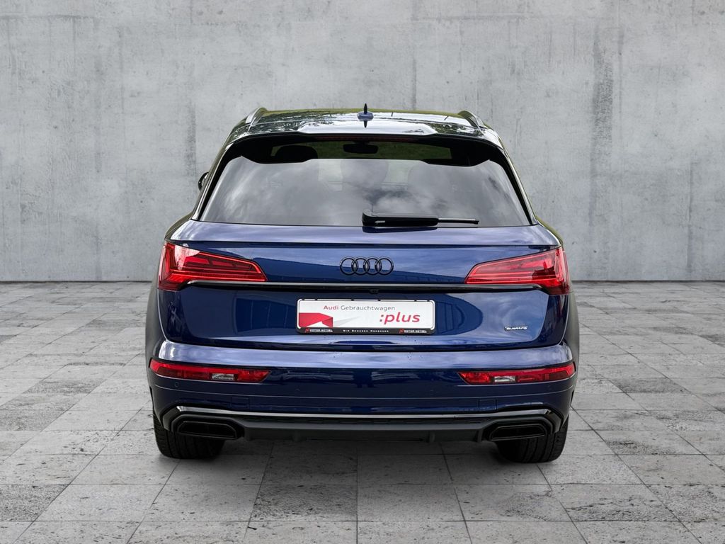 Audi Q5 2023 г. Синий, пробег 53580 км