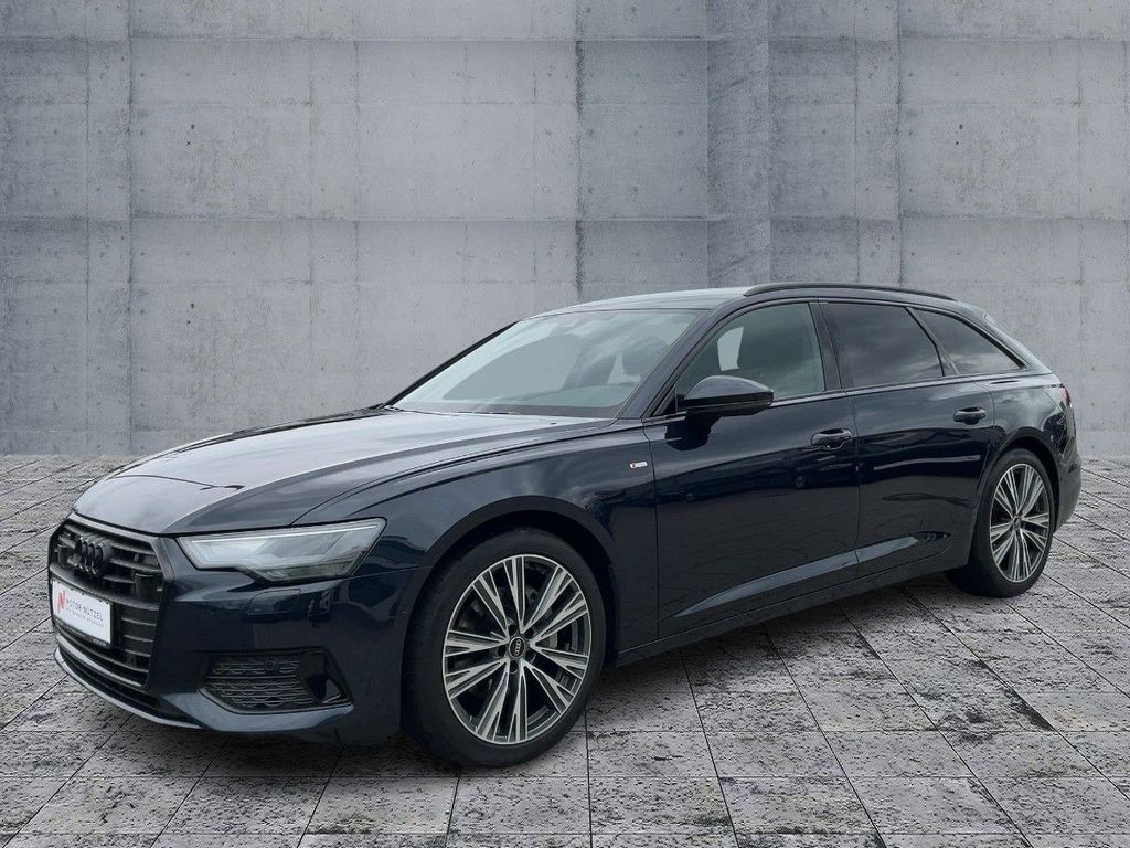 Audi A6 2023 г. Синий, пробег 39992 км