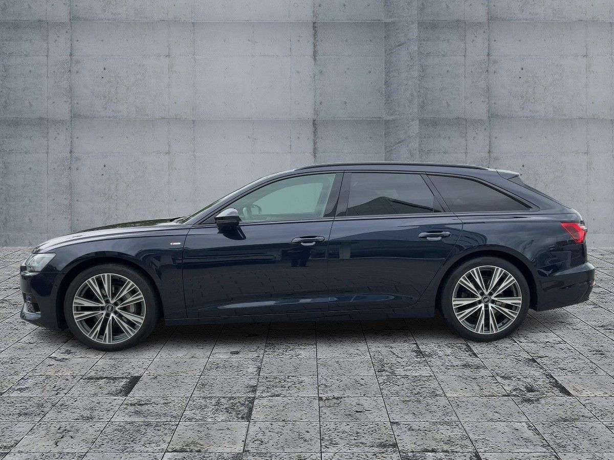 Audi A6 2023 г. Синий, пробег 39992 км