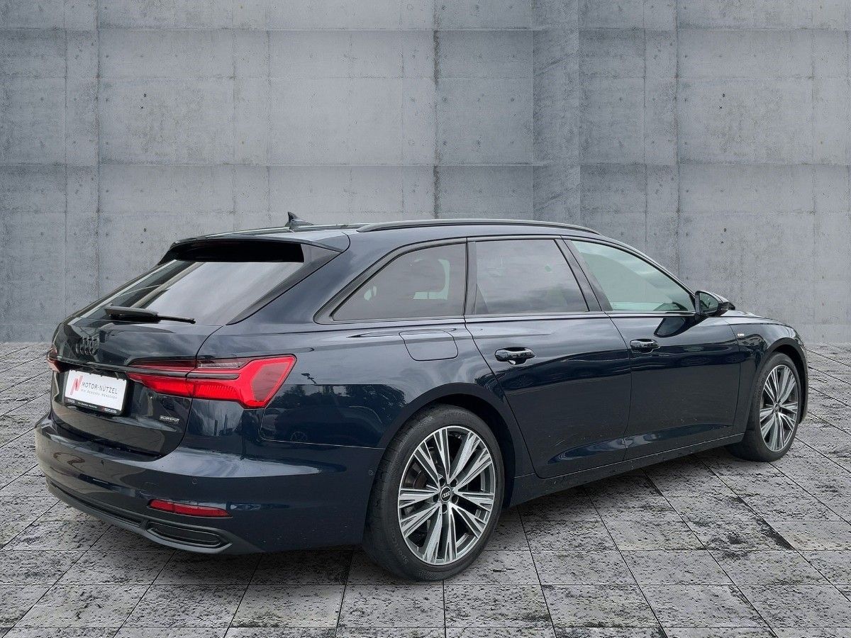 Audi A6 2023 г. Синий, пробег 39992 км