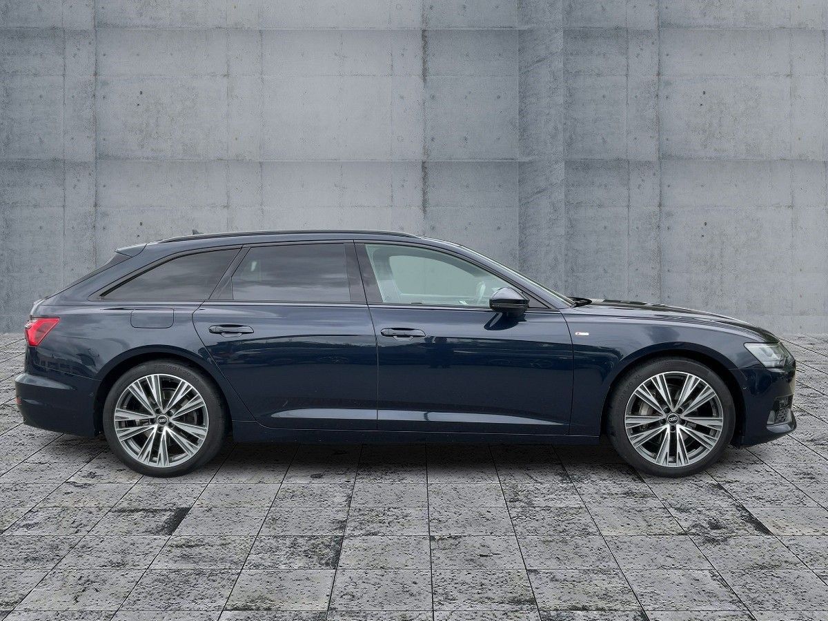Audi A6 2023 г. Синий, пробег 39992 км