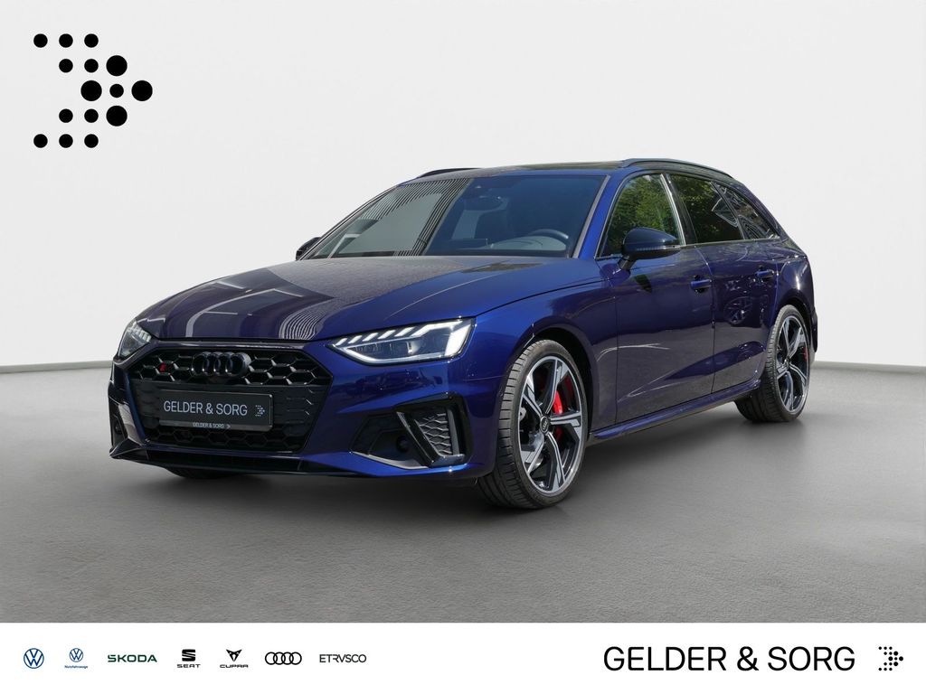 Audi S4 2023 г. Синий, пробег 25500 км
