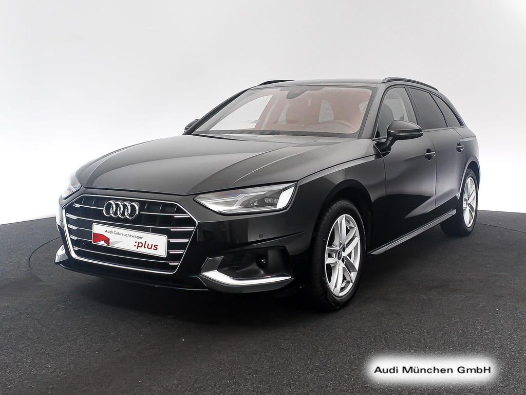 Audi A4 2023 г. Чёрный, пробег 52583 км