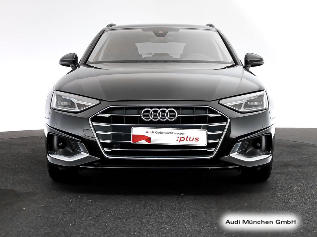 Audi A4 2023 г. Чёрный, пробег 52583 км